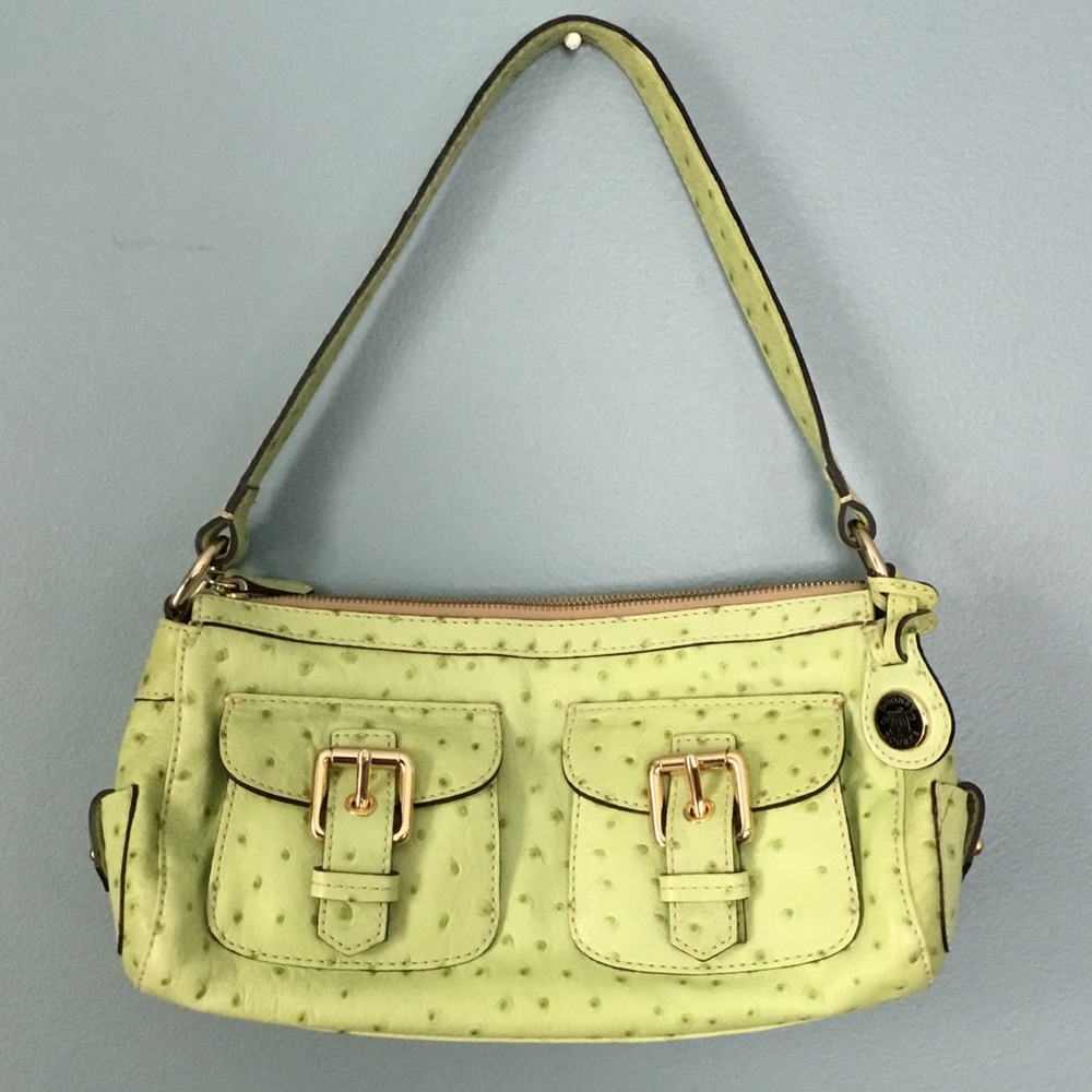 Dooney & Bourke Ostrich Embossed Shoulder Bag